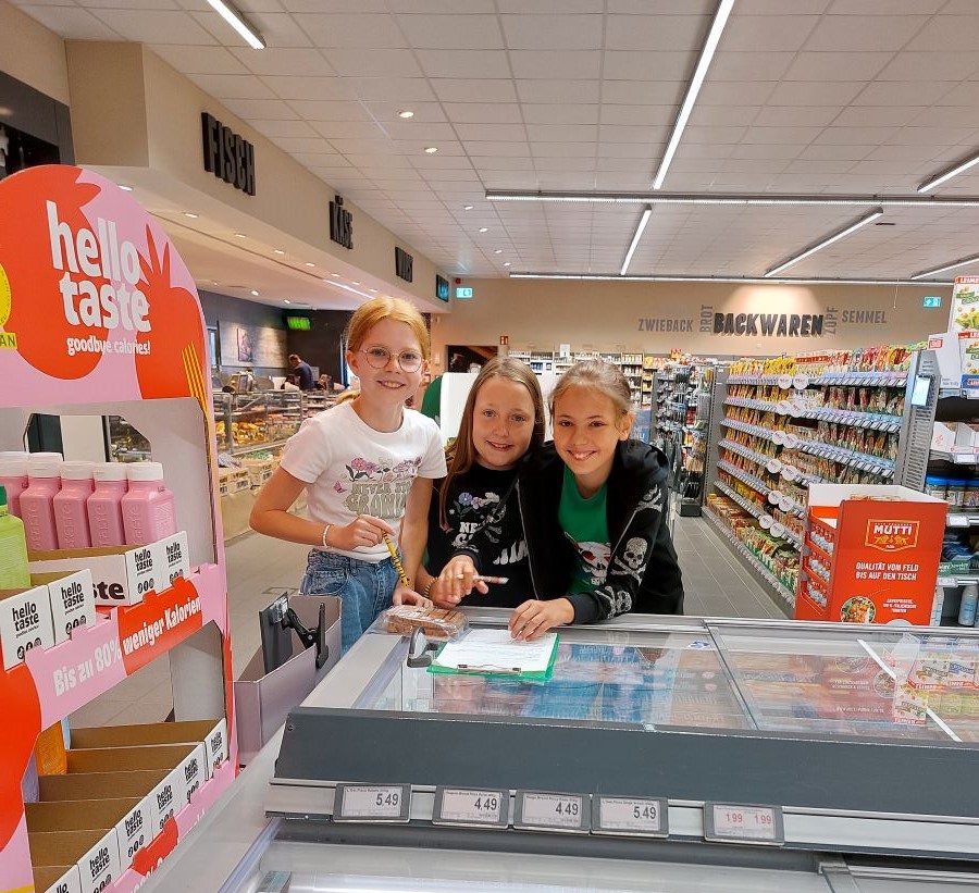 Bild 3 Unterrichtsgang Einkaufsmarkt